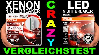 LED vs Xenon  Osram Night Breaker LASER HID  Benzinfabrik LED Retrofit Comparison Vergleich [upl. by Sybley68]