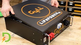 Cheapest 48 volt LiFePO4 Battery PreBuilt with BMS Testing and Review Gyll from Signature Solar [upl. by Montanez51]