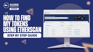 🔴ETHERSCAN How to Find Your Tokens  StepbyStep Instructions [upl. by Moreno424]