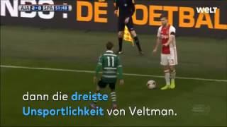 Joel Veltman  Fairplay Ajax Amsterdamm [upl. by Sirromad912]