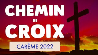 🙏 CHEMIN de CROIX pour le CARÊME 2022 🙏Sauvemoi Jésus [upl. by Lubeck]