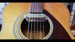 6 D Gitarren Pickup  Tonabnehmer mit 6 Ausgängen [upl. by Agneta930]