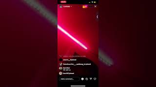 YRN dj instagram live almost got lined [upl. by Annaer]