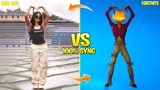 FORTNITE DANCES IN REAL LIFE Committed Stupid In Love Dimensional Tiktok and Icon Series Dances [upl. by Kraus]