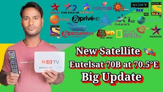 How To Eutelsat 70B at 705°E ToDayS New ChennalS List  Eutelsat 70B at 705°E New UpdateS [upl. by December]