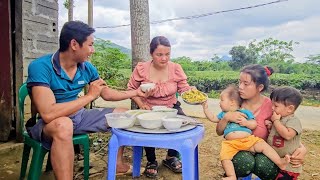 Motherinlaw scoops pig bran for her daughterinlaw  lý thi My [upl. by Conant]