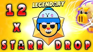 12 x Starr Drop 😱 Brawl Stars deutsch [upl. by Ynelram119]