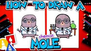 How To Draw A Mole Chemist [upl. by Schreibe358]