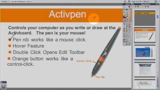 Tutorial 2 Activpen [upl. by Yrotciv]