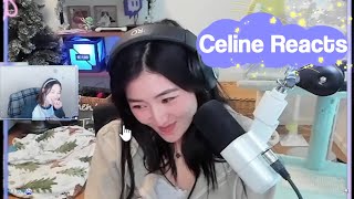 1 hour and 50 minutes of celine reacting to otv amp friends D [upl. by Samp647]