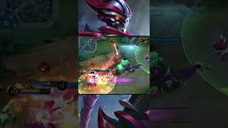 Hero Unstoppable Moments Mobile Legend 😈😈  shorts mobilelegends youtubeshorts montage [upl. by Nyliuqcaj345]