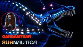 GARGANTUAN LEVIATHAN MOD Subnautica en español GARGANTUAN ESTARÁ EN SUBNAUTICA 3 lavelociblue [upl. by Germana]