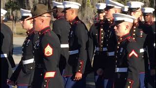 Parris Island Marine graduation 1252019 [upl. by Adnoloy]