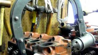 RIMAC PNEUMATIC AIR OPERATED VALVE SPRING COMPRESSOR LIFTER [upl. by Oeht]