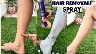 😱Viral Hair Removal Spray Painless hair removal at home My experience URBANYOG Hair removal Spray [upl. by Ji]