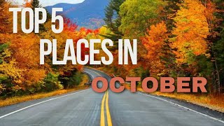 best places to visit in october [upl. by Attevad]