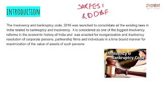 Insolvency and Bankruptcy CodeIBC 2016 I NPA Problem I Banking I Indian Economy [upl. by Imnubulo105]