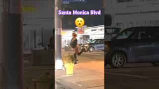 👯‍♀️😮 Santa Monica Blvd in Hollywood shorts hollywood usa viralvideos 12072024 [upl. by Dulciana842]