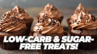 Delicious Keto Chocolate Cupcakes Recipe  LowCarb amp SugarFree Treats [upl. by Tem]