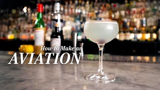 How to Make an Aviation One of the Great PreProhibition Cocktails [upl. by Notgnirra930]