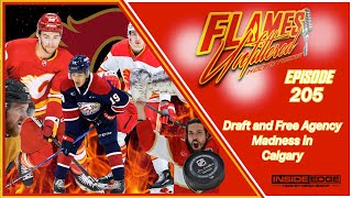 Flames Unfiltered – Episode 205 – Draft and Free Agency Madness in Calgary [upl. by Nunciata]