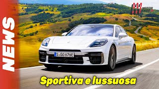 NEW PORSCHE PANAMERA TURBO S EHYBRID 2024  FIRST LOOK [upl. by Aiuqet945]