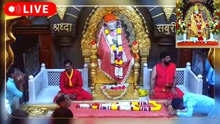 LIVE shirdi Darshan 22112024 mandir live darshan II Daily sai baba live II morning aarti darshan [upl. by Nofets]