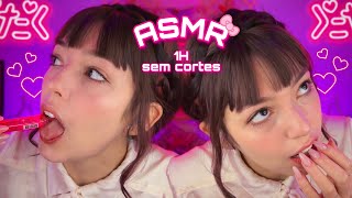 1 HORA DE ASMR SEM CORTES PARA DORMIR INSTANTANEAMENTE 😴 [upl. by Arielle458]