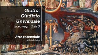 Giotto Il Giudizio Universale le Virtù e i Vizi  Cappella degli Scrovegni 3 di 3 [upl. by Acirederf]