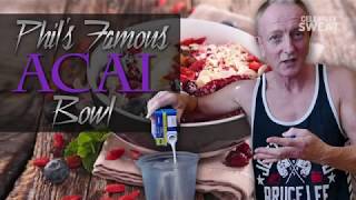 Phil Collen Acai Bowl  CELEBRITY SWEAT [upl. by Macdougall208]