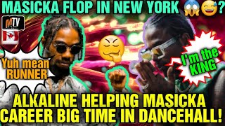 People Talking Masicka Flop In New York Alkaline Helping Masicka Career Big Time In Dancehall [upl. by Yzeerb]