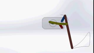 Mechanical Engineering Project  Klann Mechanism  Solidworks Animation [upl. by Nancie]