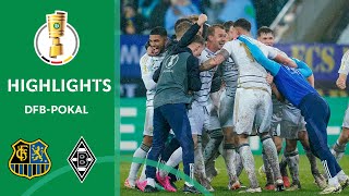 Another LASTMINUTE Shocker  Saarbrücken vs Mgladbach 21  Highlights  DFBPokal QuarterFinal [upl. by Eilsel21]