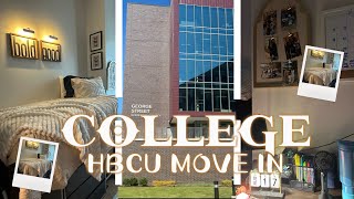 COLLEGE HBCU MOVE IN🤎⭐️ sophomore year watch me decorate [upl. by Rehpotisrhc941]