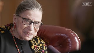 quotDo You Have Any Regretsquot Justice Ruth Bader Ginsburg Answers in 2019  NPR [upl. by Selegna]