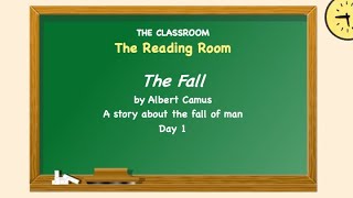 THE READING ROOM  The Fall by Albert Camus I Dr Annette Feravich Healthy Mind Body Spirit [upl. by Eemak615]