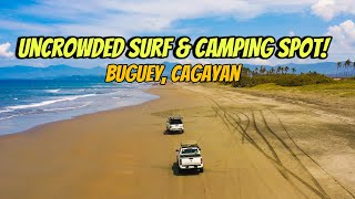 Uncrowded Surf amp Camp Spot  Buguey Cagayan  Al Manor Beach Resort TLBPHvlog38 [upl. by Ailliw]