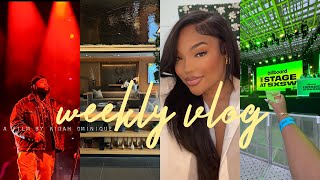 WEEKLY VLOG REBRANDING  WORKING W BILLBOARD  FLAWLESS MAKEUP ROUTINE  PARTYNEXTDOOR amp MORE [upl. by Ander]