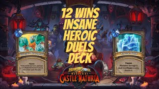 12 Wins Heroic Duels  Drek’Thar  Hearthstone  Murder at Castle Nathria [upl. by Adi24]