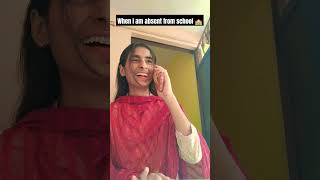 When I am absent 😭😞comedy viralvideo trending shorts relatable [upl. by Yniffit]