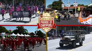 Santa Clara Parade of Champions 2023 Highlights [upl. by Irotal]