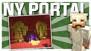 PORTALOPPGRADERING bygging  Minecraft Vanilla 21 [upl. by Pillow]