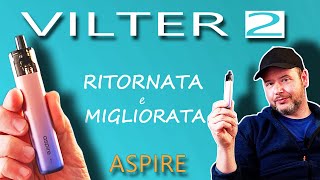 VILTER 2  La Sigaretta elettronica viral dai colori anime style by Aspire [upl. by Nylcsoj734]