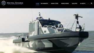 AllNew Metalsharkboatscom Now Live [upl. by Bakki]