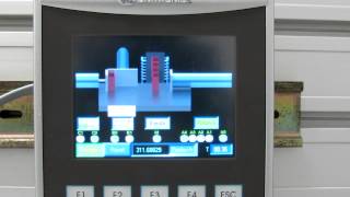 V350 Unitronics HMI in action [upl. by Drahsar]