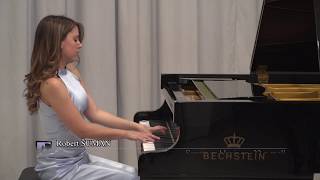 RSchumann Sonata No2 1st mvt Danica Dujakovic [upl. by Attevaj428]