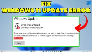 Install Error 0x800f081f Windows 11 Update 100 SOLUTION [upl. by Biddy]