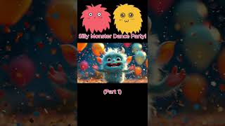 Silly Monster Dance Party  Kids Rhyme 2024 [upl. by Ahseret]