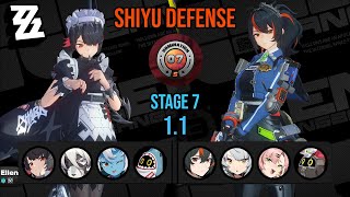 NEW Shiyu Defense 17 v11 C0R0 Ellen amp C0R0 Zhu Yuan  Zenless Zone Zero [upl. by Horatia]