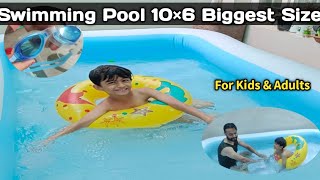 INTEX Swimming Pool BathTub For Kids amp Adults unboxing review explore swimming pool funny [upl. by Ainslie]